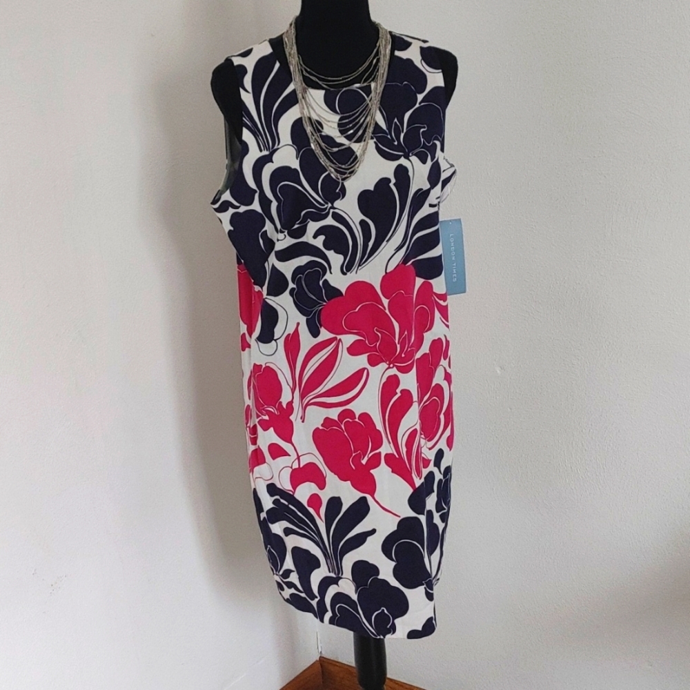 London Times sleeveless dress size 14 - New
